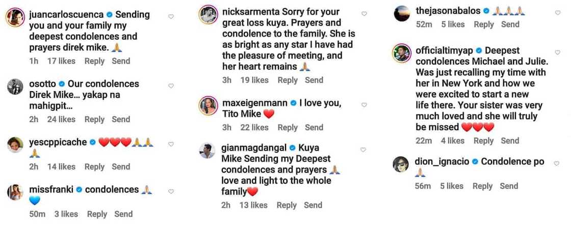 Michael de Mesa posts about sister Cherie Gil’s passing; celebs offer condolences