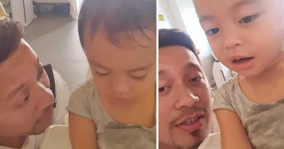 Video ni Sarina na ayaw paalisin si Jhong Hilario para magtrabaho, kinaaliwan