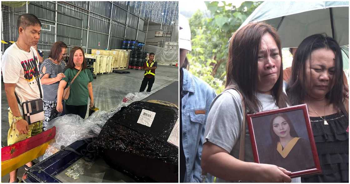 Pinay na pinaslang ng asawang Slovenian, naiuwi na sa Pilipinas Pinay na pinaslang ng asawang Slovenian, naiuwi na sa Pilipinas