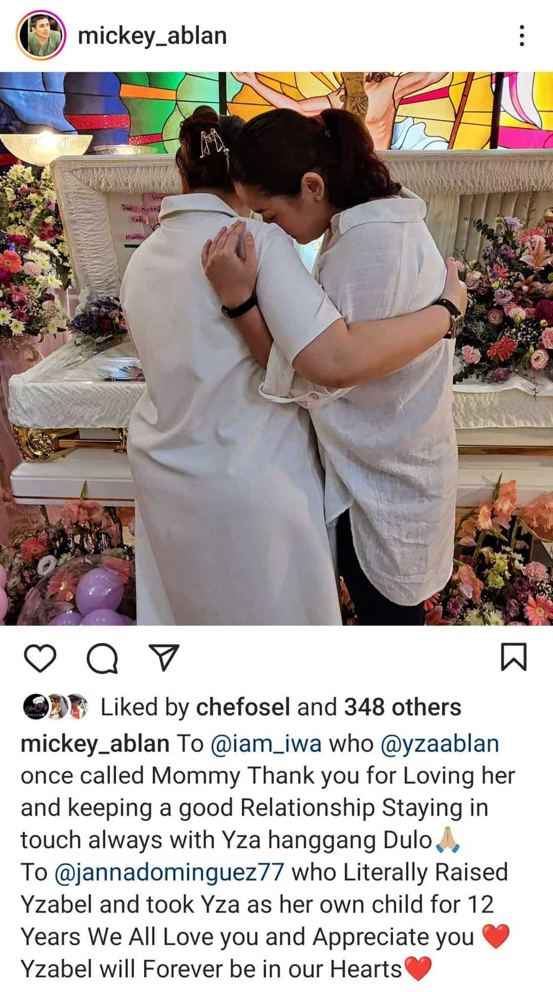 Mickey Ablan, pinasalamatan ang biological mom ni Yzabel Ablan sa viral post