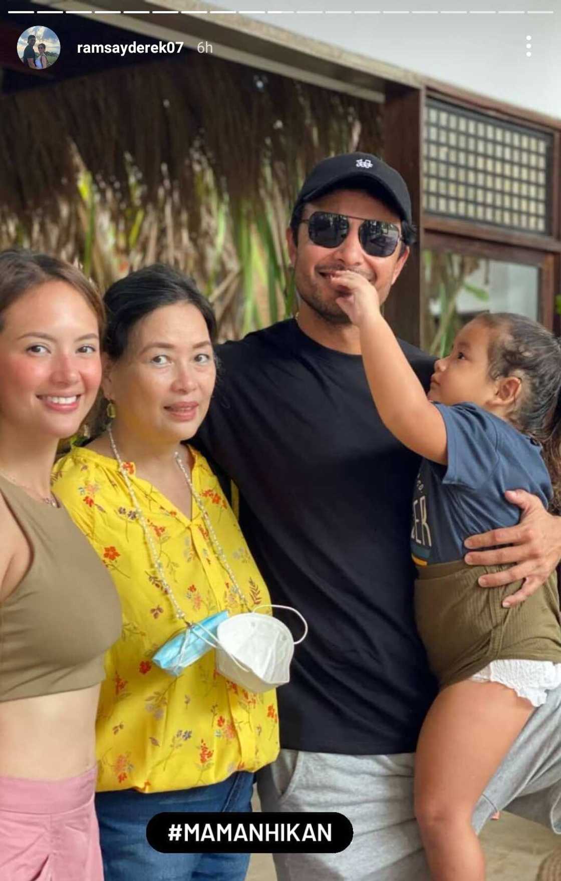 Pics of Derek Ramsay & Ellen Adarna’s families during pamamanhikan go viral