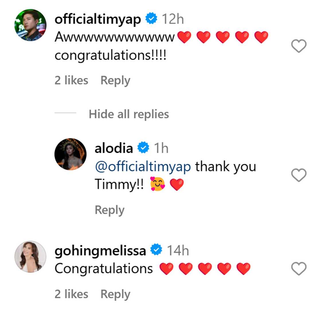 Celebs, nag-react sa pagsilang ng baby nina Alodia Gosiengfiao, Christopher Quimbo Celebs, nag-react sa pagsilang ng baby nina Alodia Gosiengfiao, Christopher Quimbo