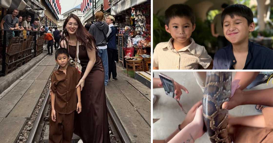 Kylie Padilla shares highlights of Thailand trip with sons Axl and Alas