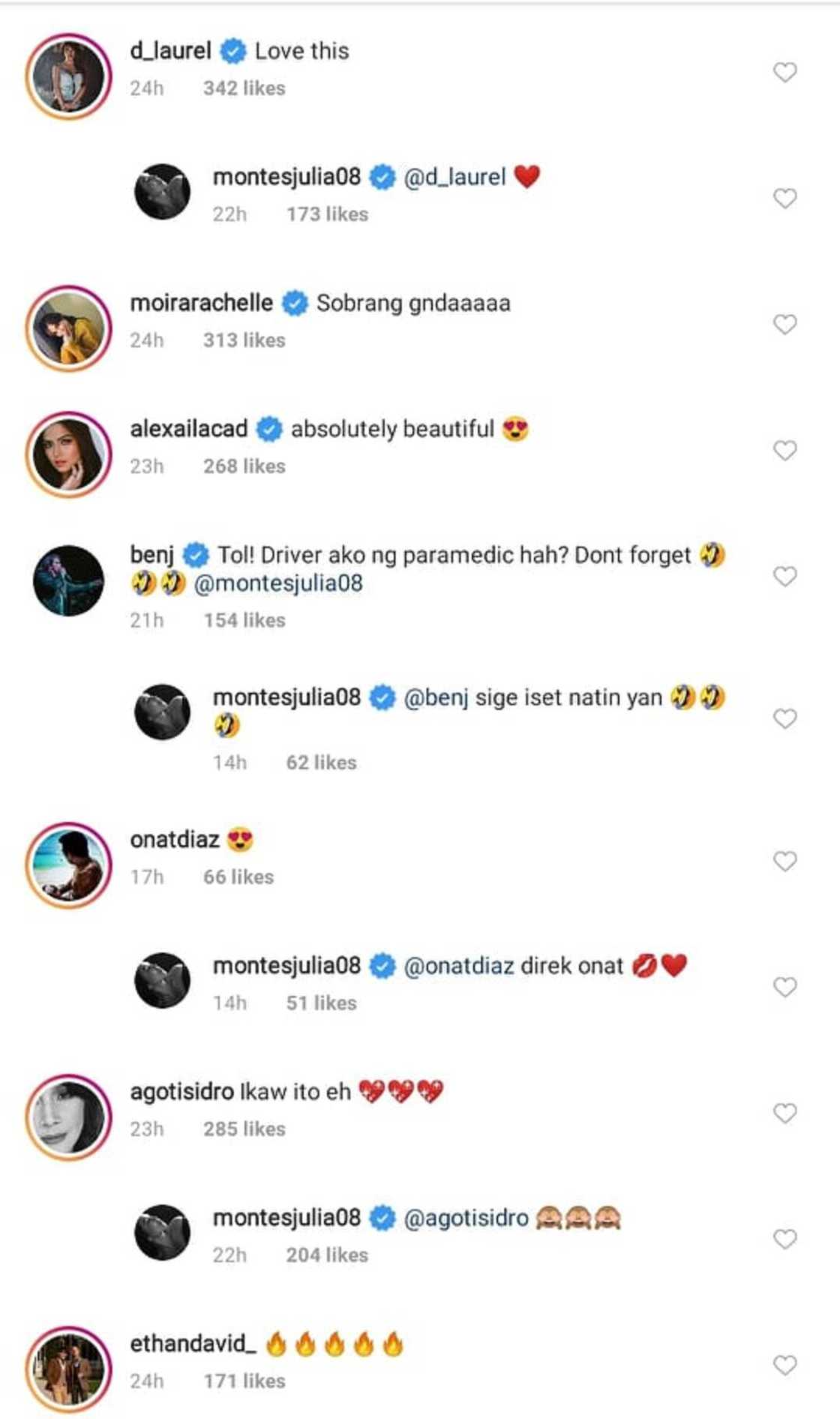 Angel Locsin, Bea Alonzo gush over Julia Montes viral photo Angel Locsin, Bea Alonzo gush over Julia Montes viral photo