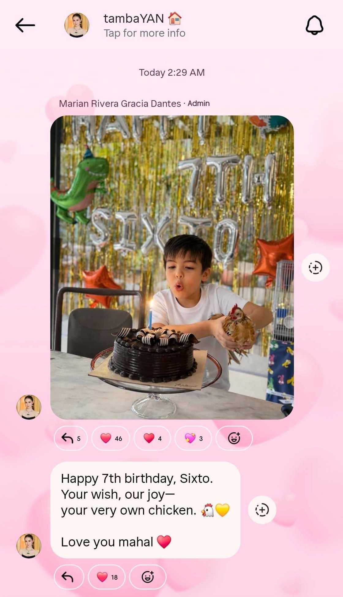 Marian Rivera, tinupad ang kakaiba at nakakaaliw na birthday wish ni Sixto: "Your wish, our joy" Marian Rivera, tinupad ang kakaiba at nakakaaliw na birthday wish ni Sixto: "Your wish, our joy"