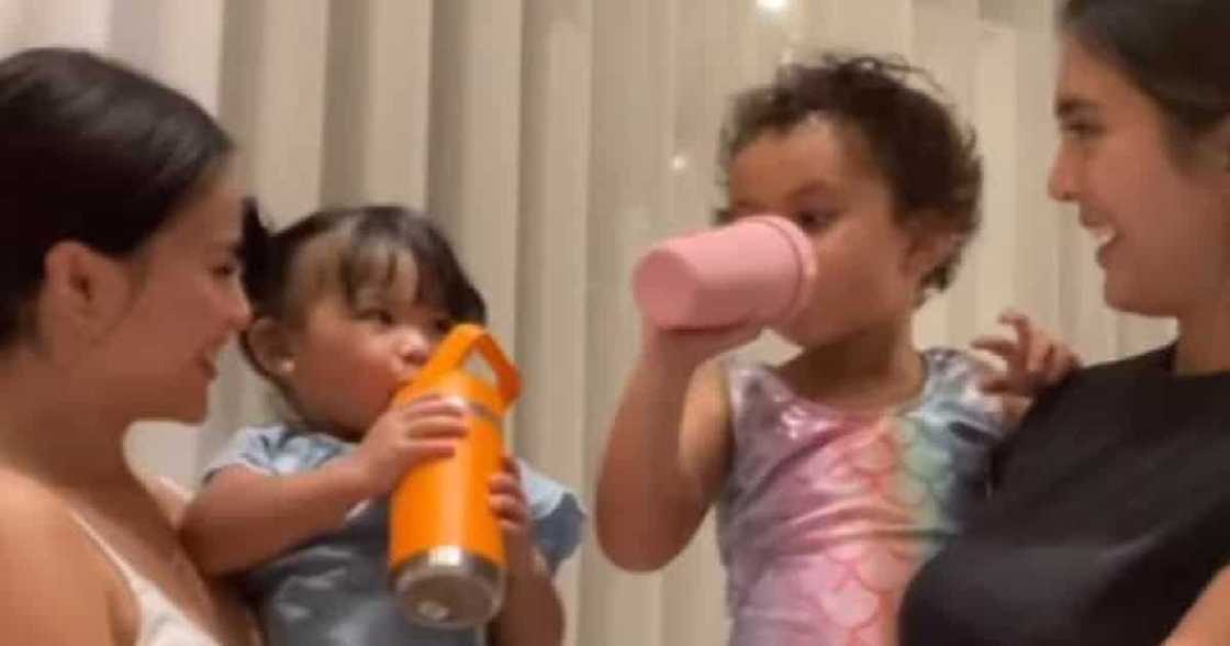 Video of Elisse Joson, Sofia Andres, their respective daughters’ adorable bonding time warms hearts