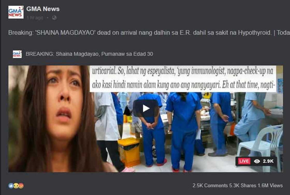 Fact check: Shaina Magdayao passed away due to hypothyroidism Fact check: Shaina Magdayao passed away due to hypothyroidism