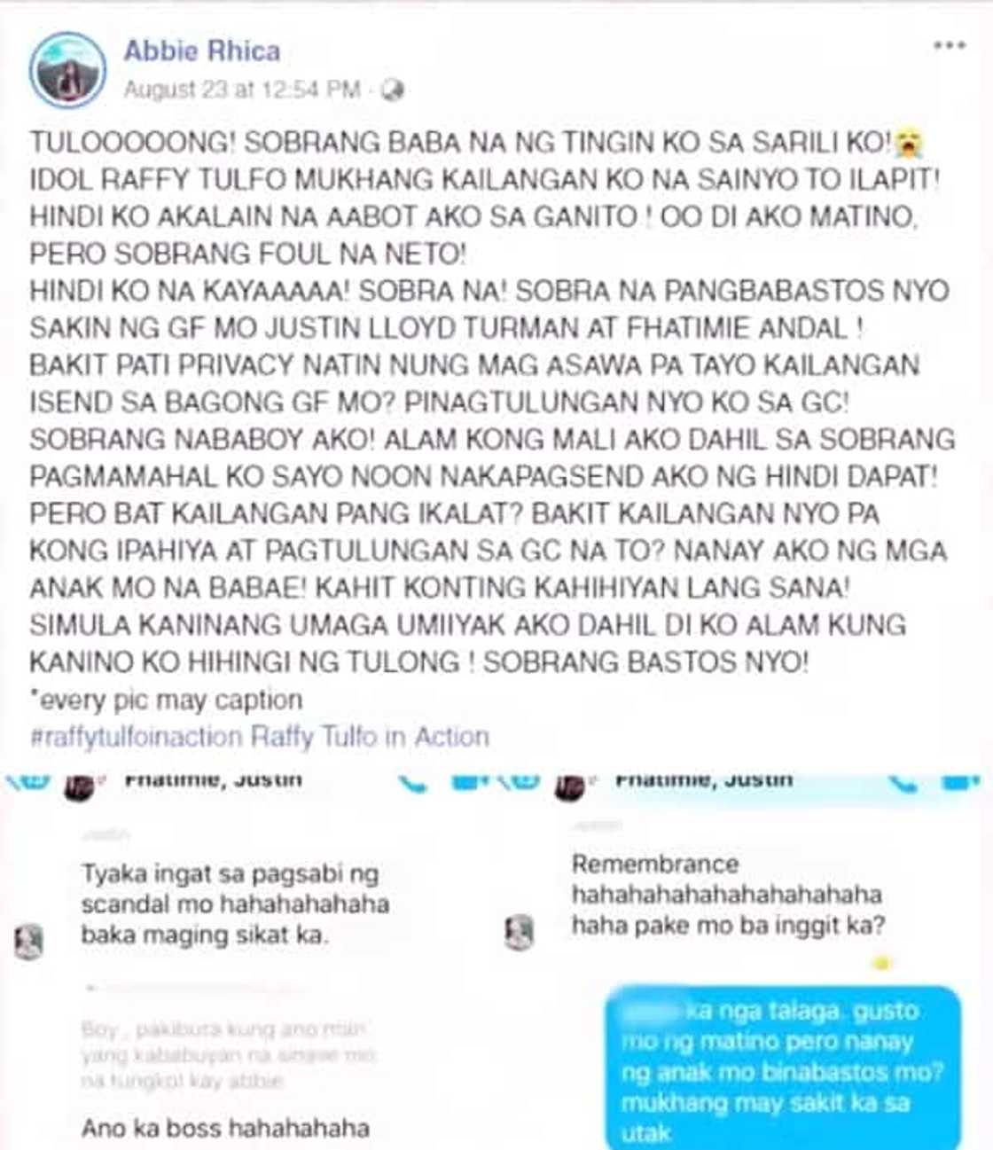 Reklamo ni ate, bumalik din lahat sa kanya; viral na sa social media