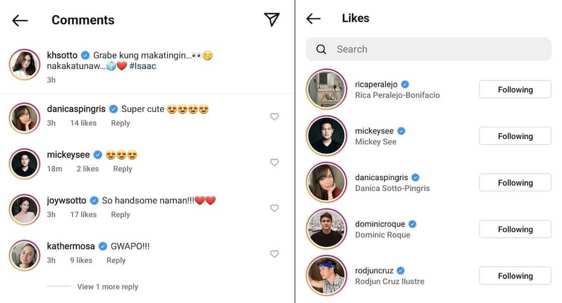 Celebrities gush over adorable photos of Kristine Hermosa, Oyo Sotto's son Isaac Celebrities gush over adorable photos of Kristine Hermosa, Oyo Sotto's son Isaac