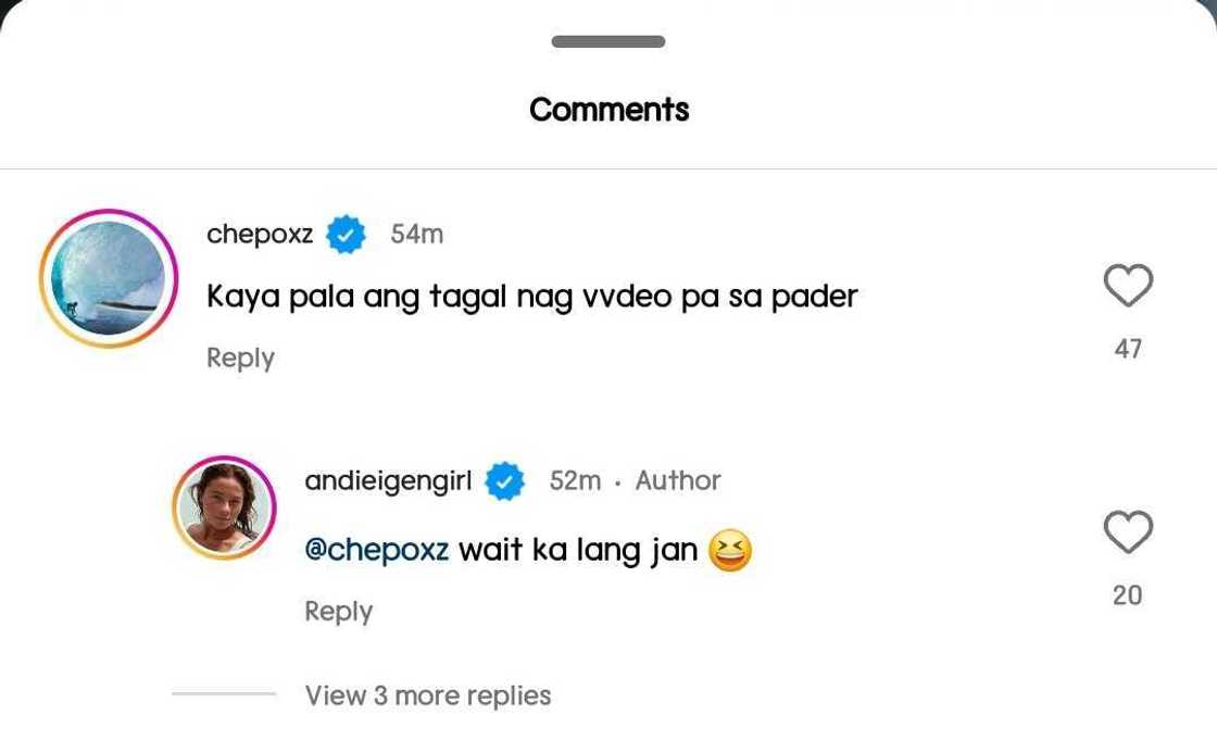 Philmar Alipayo, may makuwelang reaksyon sa 'fit check' ni Andi Eigenmann Philmar Alipayo, may makuwelang reaksyon sa 'fit check' ni Andi Eigenmann
