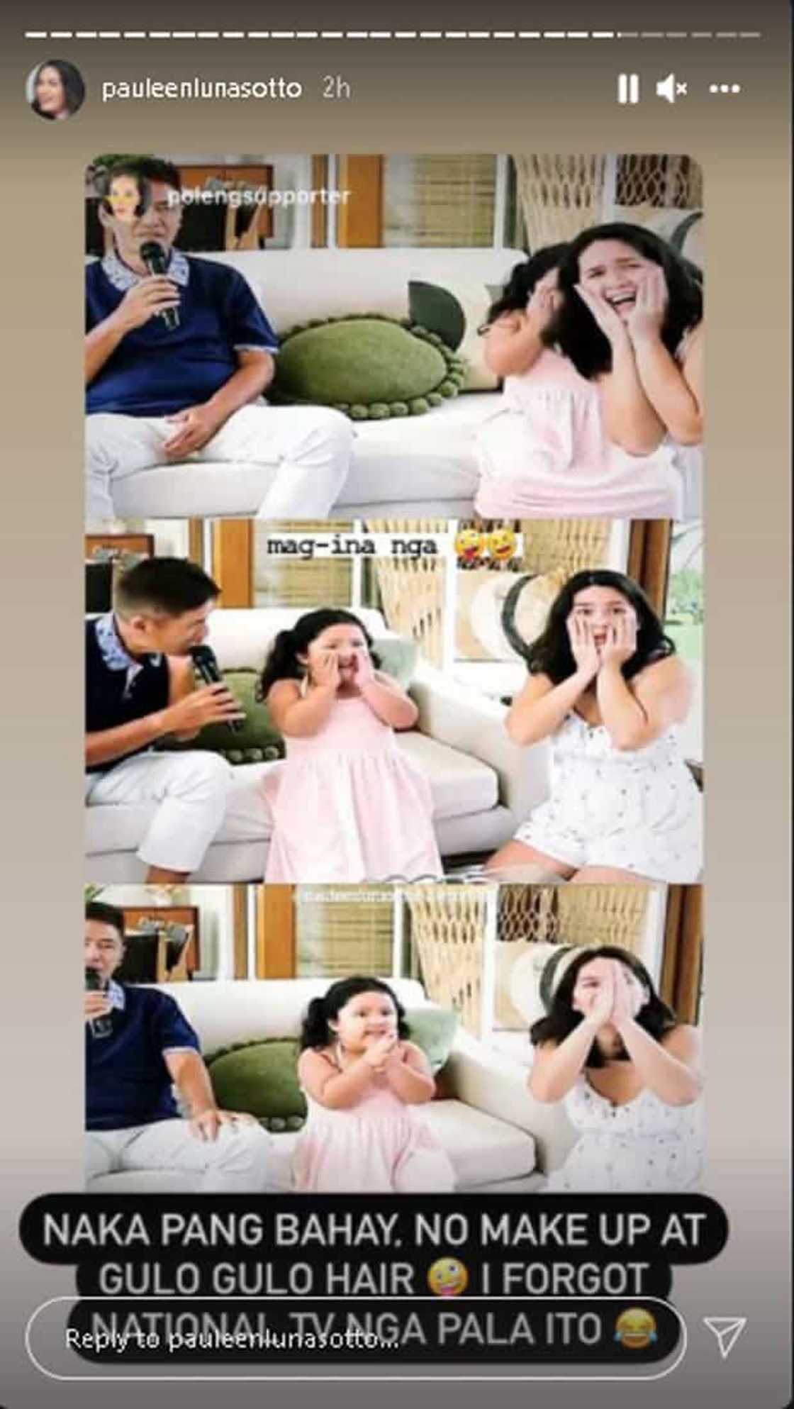 Pauleen Luna, nawindang nang ma-realize nasa national TV pala: “Naka-pang bahay, No make-up, gulo gulo hair” Pauleen Luna, nawindang nang ma-realize nasa national TV pala: “Naka-pang bahay, No make-up, gulo gulo hair”