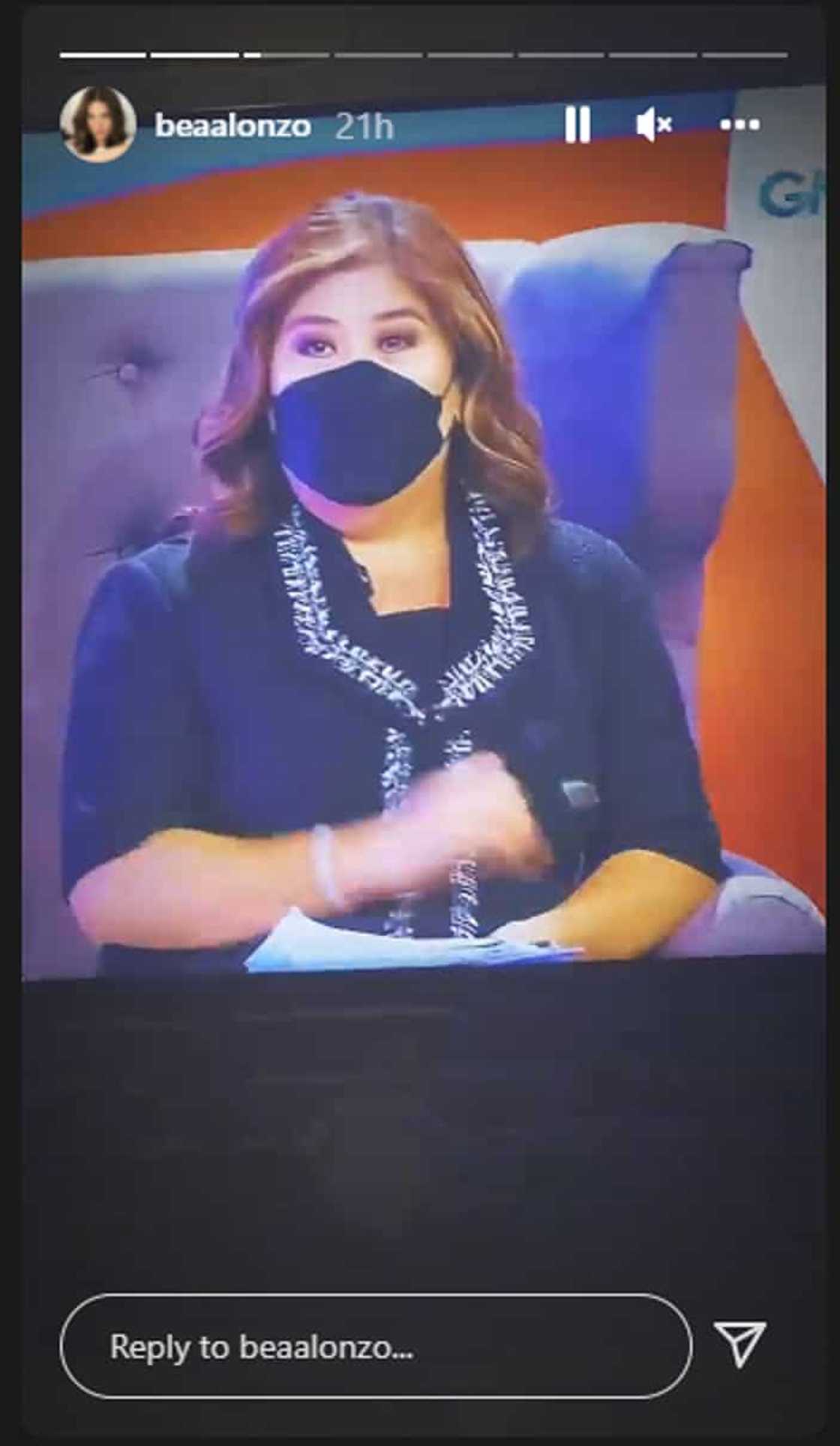 Bea Alonzo, ipinakita ang panonood niya ng 'presidential interviews' ni Jessica Soho Bea Alonzo, ipinakita ang panonood niya ng 'presidential interviews' ni Jessica Soho