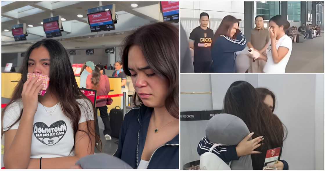 Queenie at Princess Pacquiao, nag-iyakan dahil magkakalayo na; Princess, sa UK mag-aaral ng kolehiyo Queenie at Princess Pacquiao, nag-iyakan dahil magkakalayo na; Princess, sa UK mag-aaral ng kolehiyo