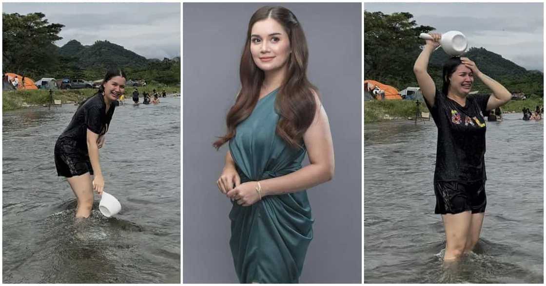 Video ni Nadine Samonte na naliligo sa ilog, pumalo ng 1M views Video ni Nadine Samonte na naliligo sa ilog, pumalo ng 1M views