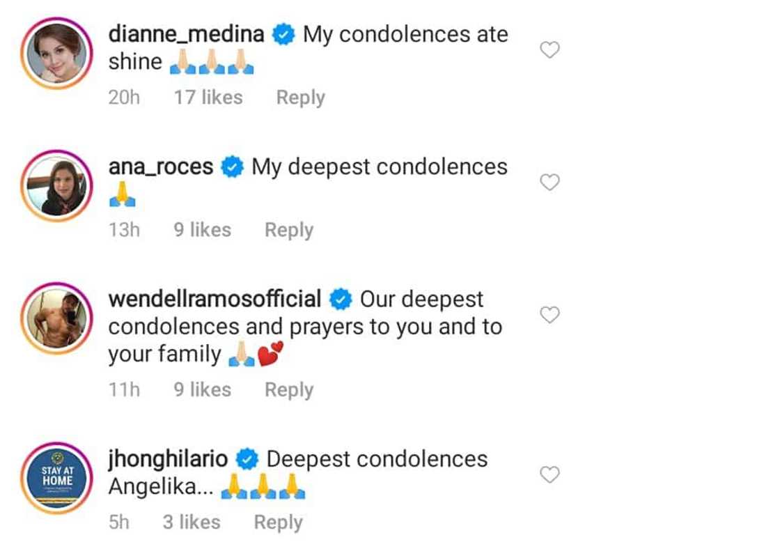 ABS-CBN & GMA-7 celebs react to the death of Mika and Angelika dela Cruz’s dad ABS-CBN & GMA-7 celebs react to the death of Mika and Angelika dela Cruz’s dad