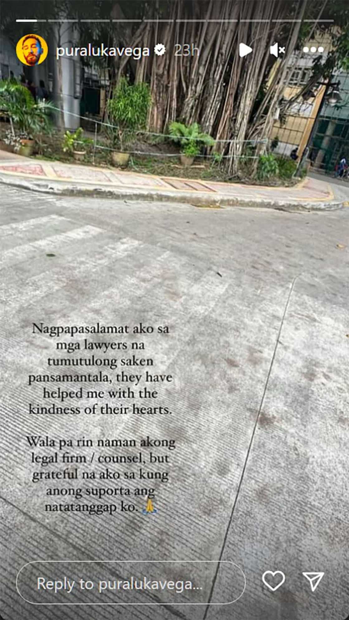 Pura Luka Vega, inaming wala pa ring permanenteng abugado sa ngayon: “Wala pa rin akong counsel” Pura Luka Vega, inaming wala pa ring permanenteng abugado sa ngayon: “Wala pa rin akong counsel”
