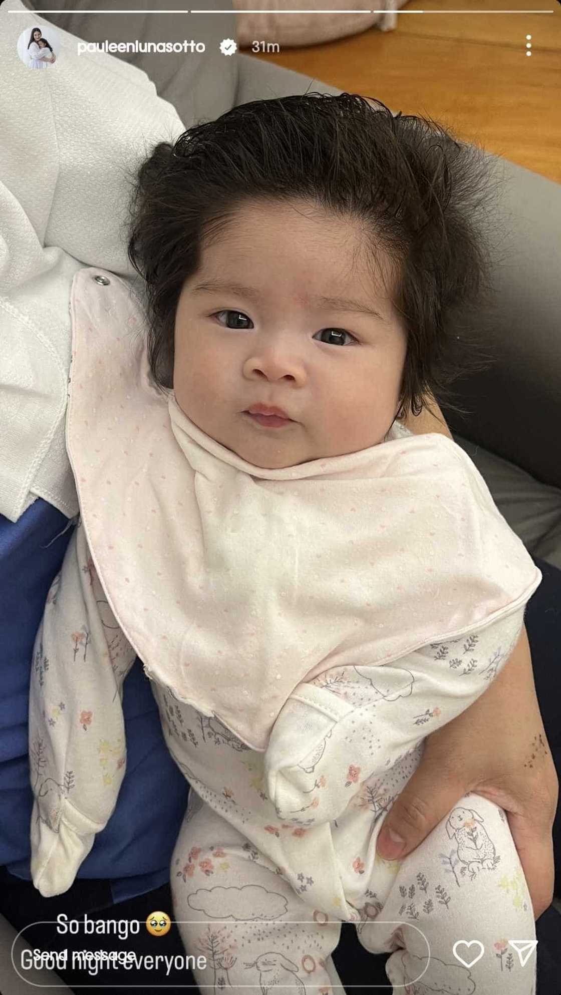 Pauleen Luna delights netizens with new photo of Baby Mochi Pauleen Luna delights netizens with new photo of Baby Mochi