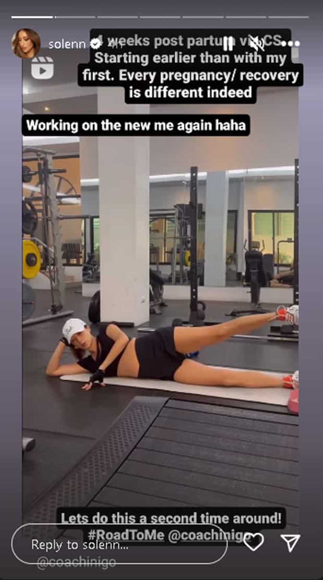 Solenn Heussaff, nagsimula nang mag workout: 