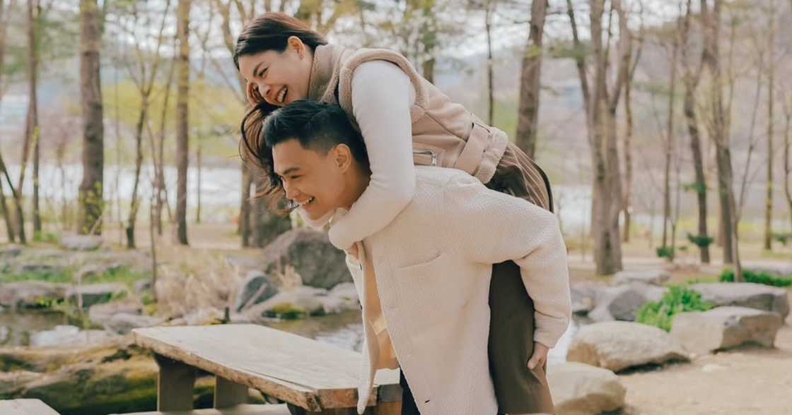 EA Guzman, Shaira Diaz's dreamy prenup photos captured in South Korea stun netizens EA Guzman, Shaira Diaz's dreamy prenup photos captured in South Korea stun netizens