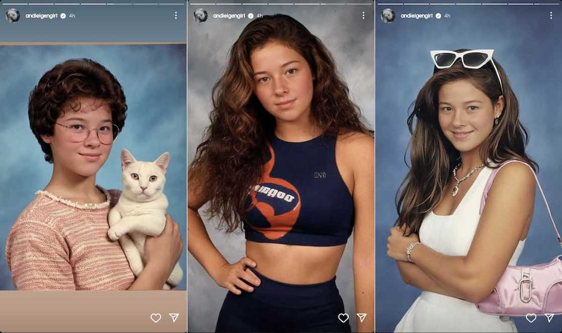 Andi Eigenmann, nawindang sa kanyang AI-generated na throwback photos