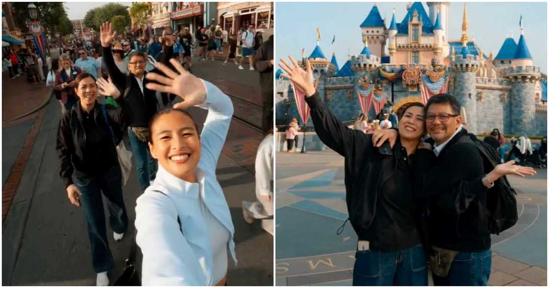Gabbi Garcia, dinala ang mga magulang sa Disneyland para sa birthday ng kanyang ama
