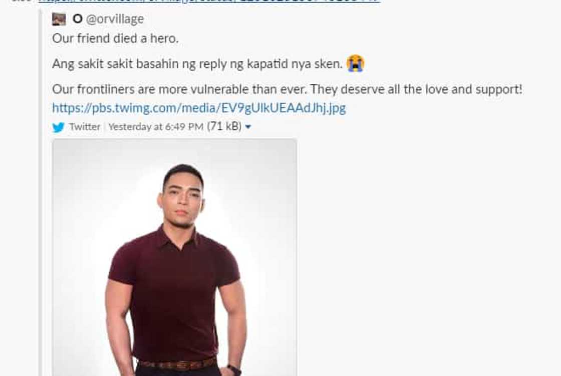 Doktor na diumano'y nag-duty ng tatlong shift nang tuloy-tuloy, binawian ng buhay Doktor na diumano'y nag-duty ng tatlong shift nang tuloy-tuloy, binawian ng buhay