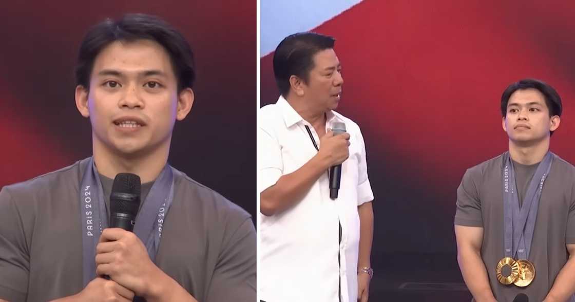 Carlos Yulo, may mensahe sa mga mahal niya sa buhay Carlos Yulo, may mensahe sa mga mahal niya sa buhay