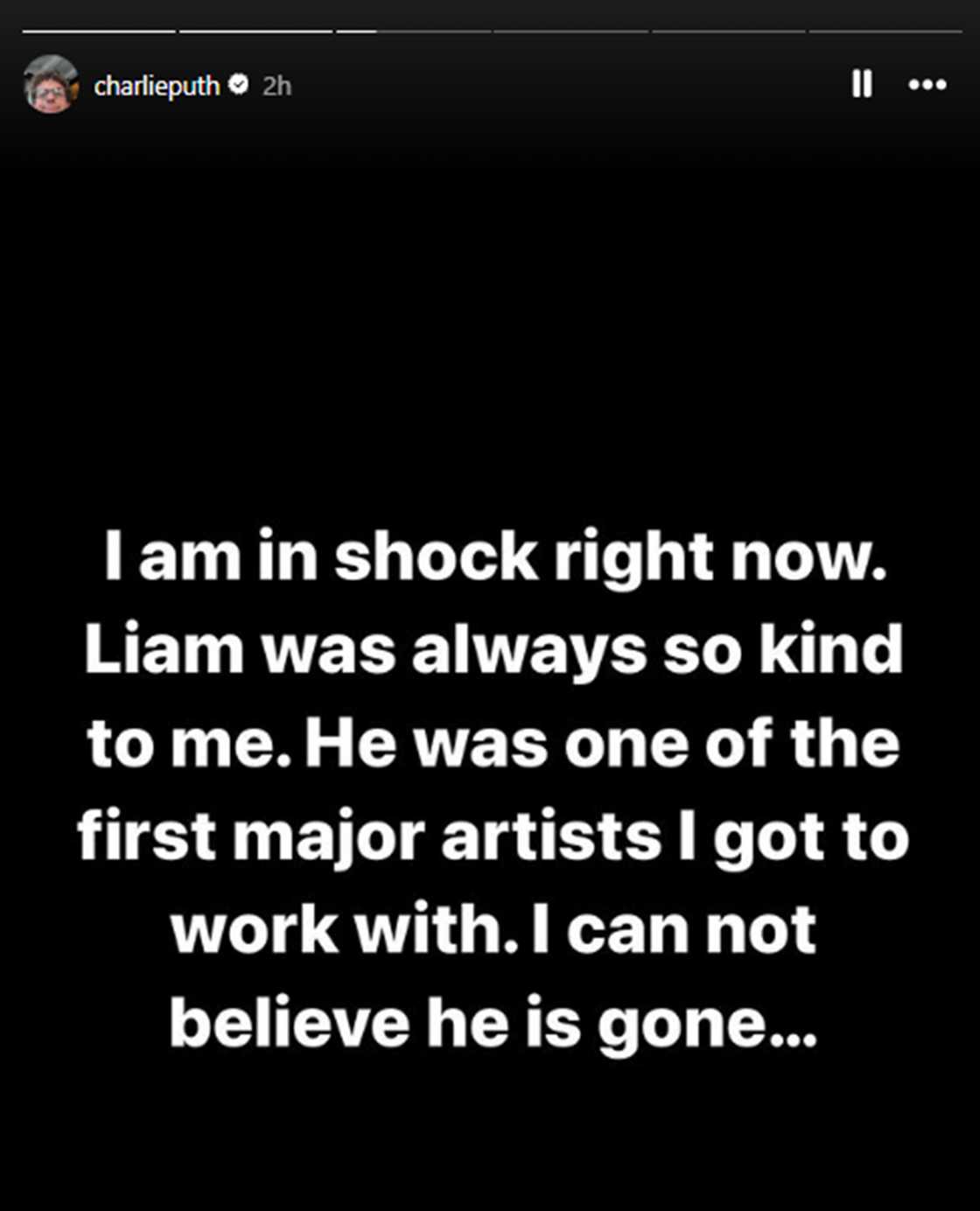 Charlie Puth/@charlieputh on Instagram Charlie Puth/@charlieputh on Instagram