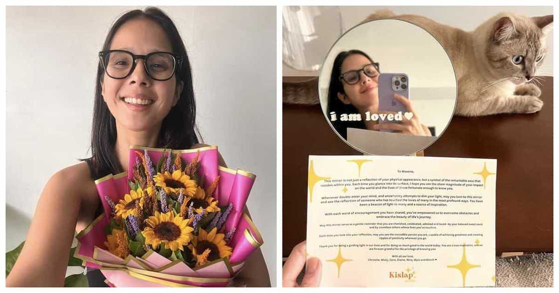 Maxene Magalona sa liham na natanggap niya mula sa kanyang mga estudyante: "I cried" Maxene Magalona sa liham na natanggap niya mula sa kanyang mga estudyante: "I cried"