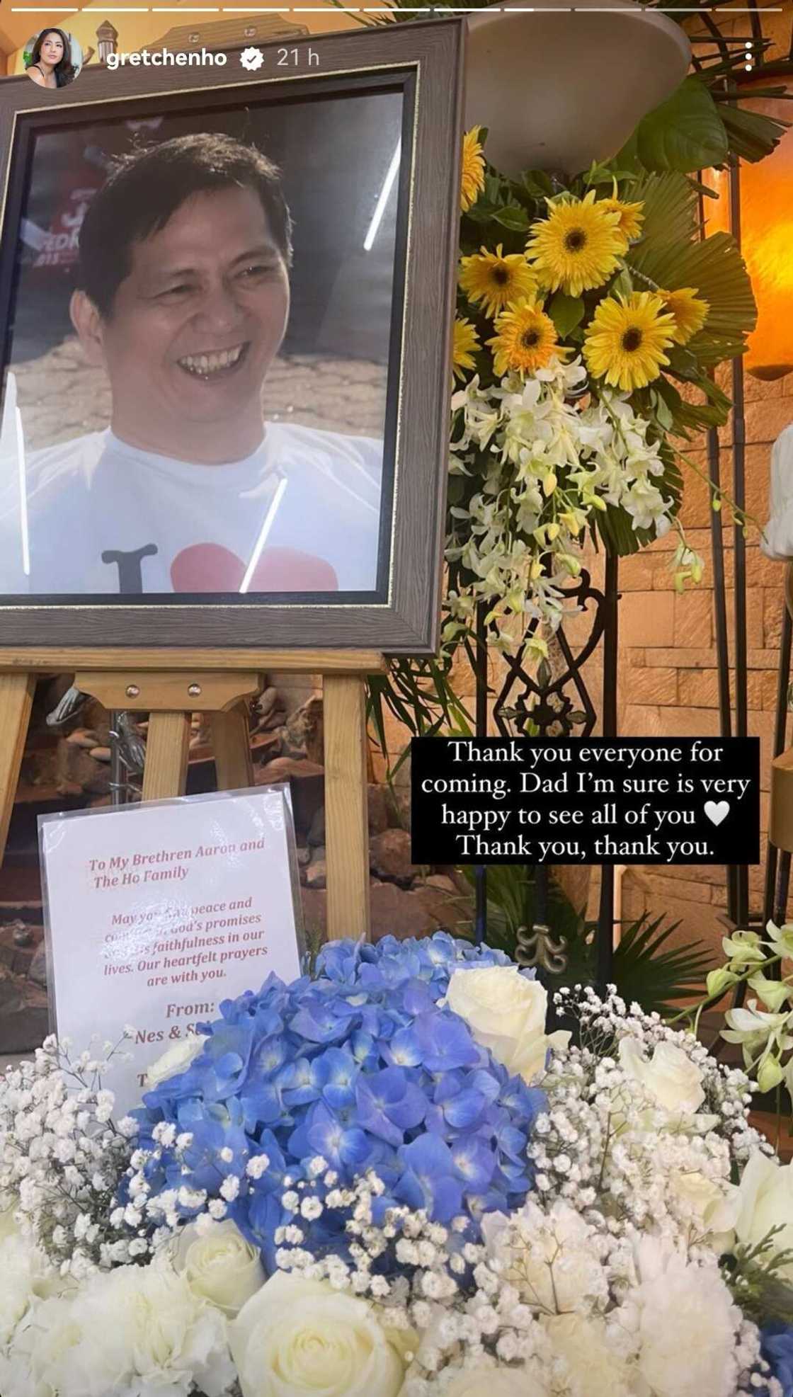 Gretchen Ho mourns over death of her father: “Rest easy” Gretchen Ho mourns over death of her father: “Rest easy”