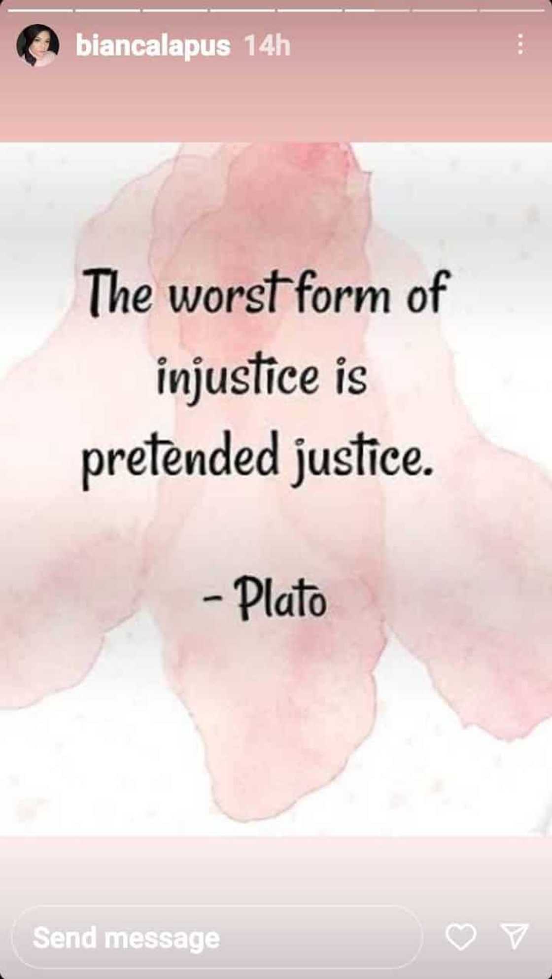 Vhong Navarro’s ex-wife Bianca Lapus shares Bible verse “for Vhong” Vhong Navarro’s ex-wife Bianca Lapus shares Bible verse “for Vhong”