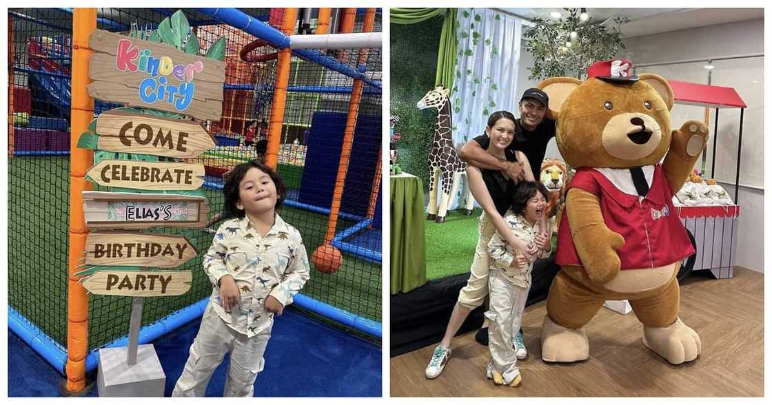 Ellen Adarna shows glimpses of Elias's safari-themed birthday party