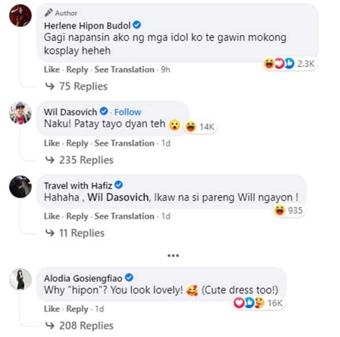 Hipon Girl, sinabihan si Alodia Gosiengfiao na wag kabahan dahil kay Wil Dasovich Hipon Girl, sinabihan si Alodia Gosiengfiao na wag kabahan dahil kay Wil Dasovich