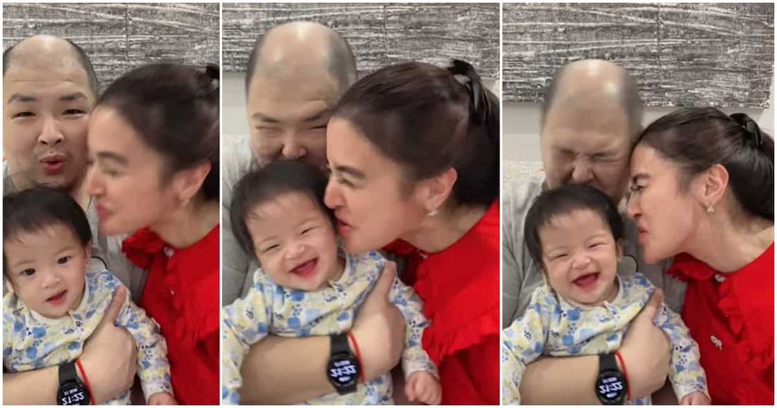 Kris Bernal, ibinida ang cute na video nila ng kanyang mag-ama Kris Bernal, ibinida ang cute na video nila ng kanyang mag-ama
