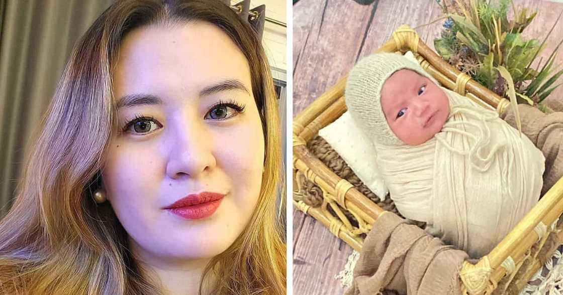 Janna Dominguez, ibinida ang cute photos ng baby boy nila ni Mickey Ablan