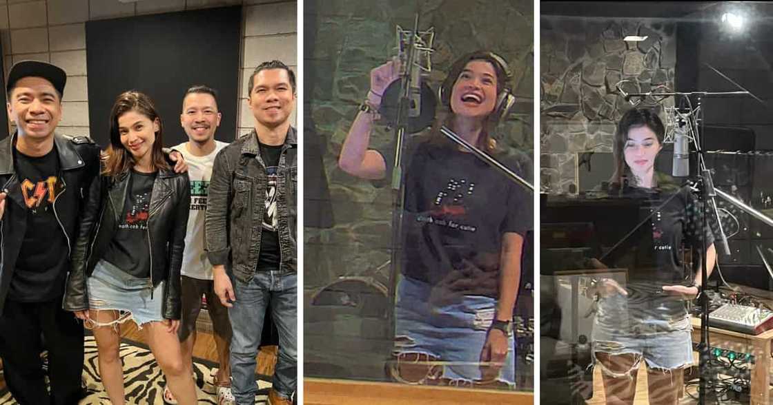 Teddy Corpuz, ipinaslip ang recording ng bagong kanta ng Rocksteddy kasama si Anne Curtis Teddy Corpuz, ipinaslip ang recording ng bagong kanta ng Rocksteddy kasama si Anne Curtis