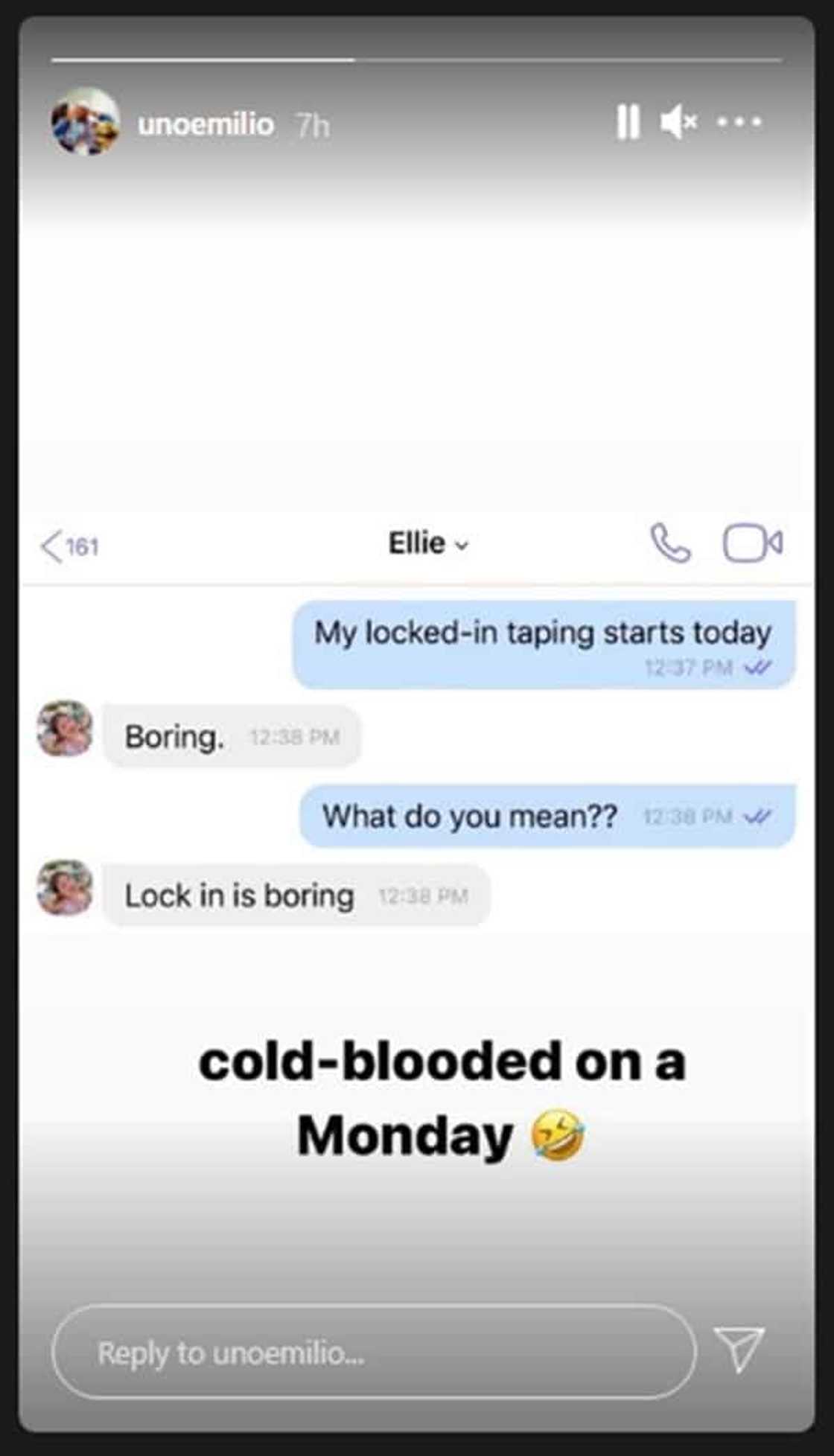 Jake Ejercito shares hilarious text conversation with Ellie over his lock-in taping Jake Ejercito shares hilarious text conversation with Ellie over his lock-in taping