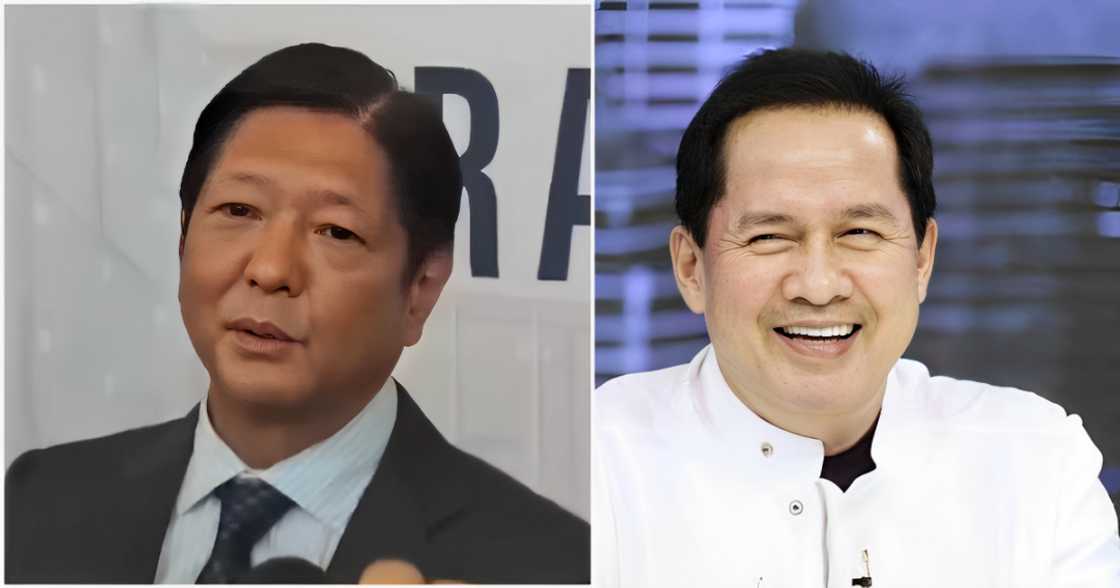 PBBM, iginiit na napilitan lang lumitaw si Quiboloy: 'Hindi sumuko!' PBBM, iginiit na napilitan lang lumitaw si Quiboloy: 'Hindi sumuko!'