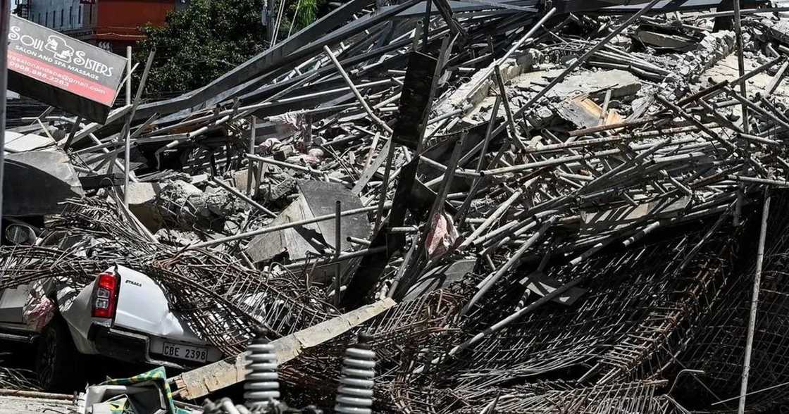 Malaysian guest patay, rescuer patuloy sa paghahanap sa bumagsak na gusali sa Angeles