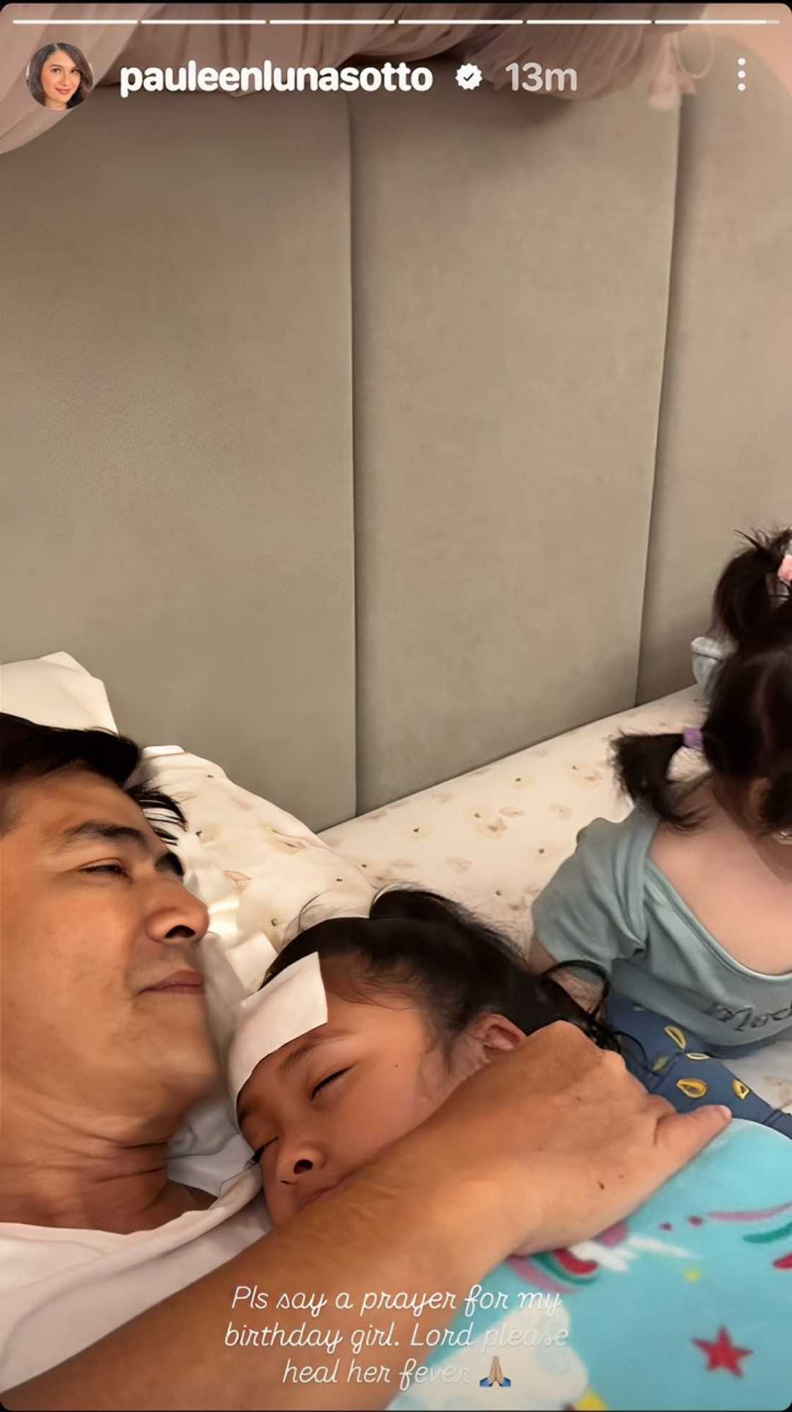 Pauleen Luna, humiling ng dasal para kay Tali na kasalukuyang may sakit Pauleen Luna, humiling ng dasal para kay Tali na kasalukuyang may sakit