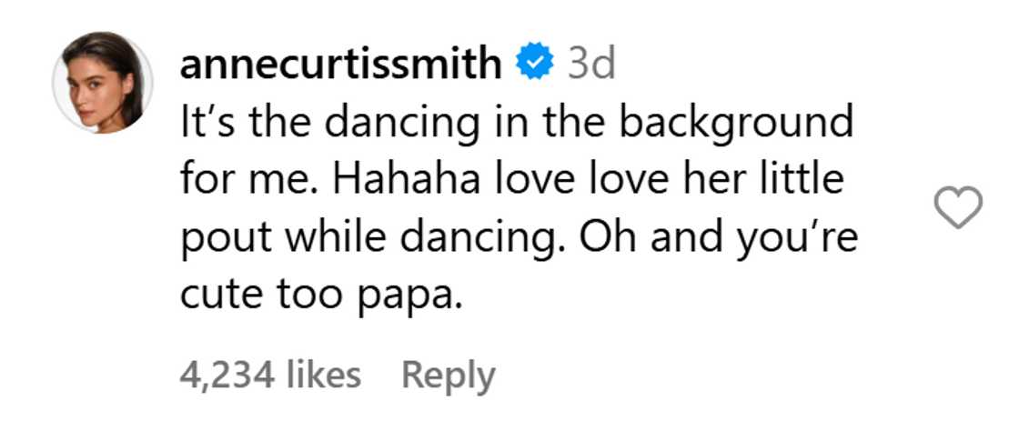Anne Curtis, nag-react sa pagsayaw nina Dahlia, Erwan Heussaff sa cooking video nila Anne Curtis, nag-react sa pagsayaw nina Dahlia, Erwan Heussaff sa cooking video nila
