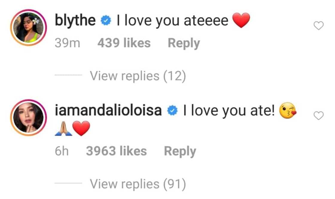 Kris Aquino, Angelica Panganiban react to Bea Alonzo's cryptic post on social media Kris Aquino, Angelica Panganiban react to Bea Alonzo's cryptic post on social media