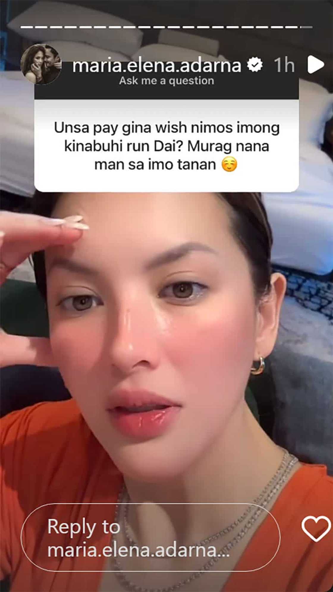 Ellen Adarna, sa tanong kung ano pa hinihingi para sa buhay ngayon: “For my husband to be pain-free” Ellen Adarna, sa tanong kung ano pa hinihingi para sa buhay ngayon: “For my husband to be pain-free”