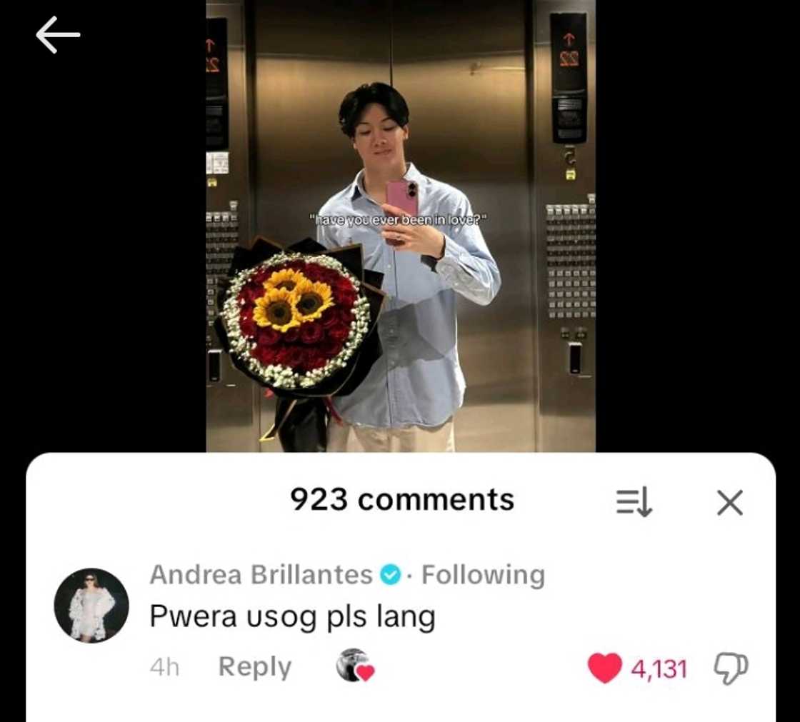 Andrea Brillantes reposts, reacts to Pankie Capistrano’s video featuring their sweet moments