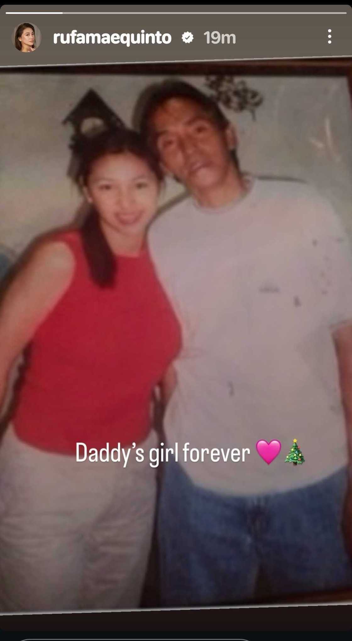 Rufa Mae Quinto, may nakakaantig na caption sa throwback pic kasama ang ama Rufa Mae Quinto, may nakakaantig na caption sa throwback pic kasama ang ama