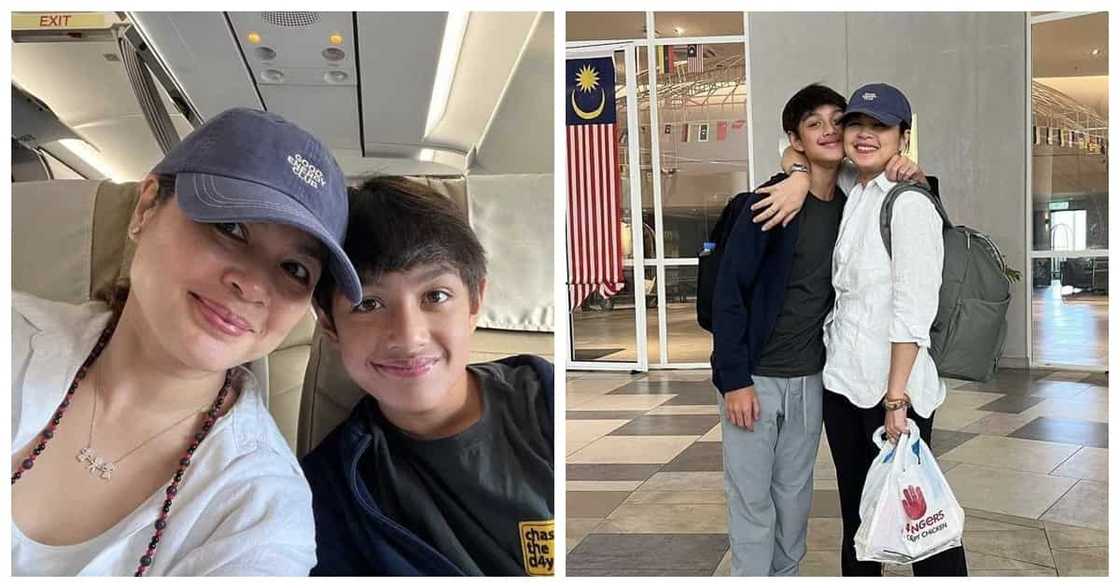 Judy Ann Santos: "First time to leave Manila without dada and the girls"