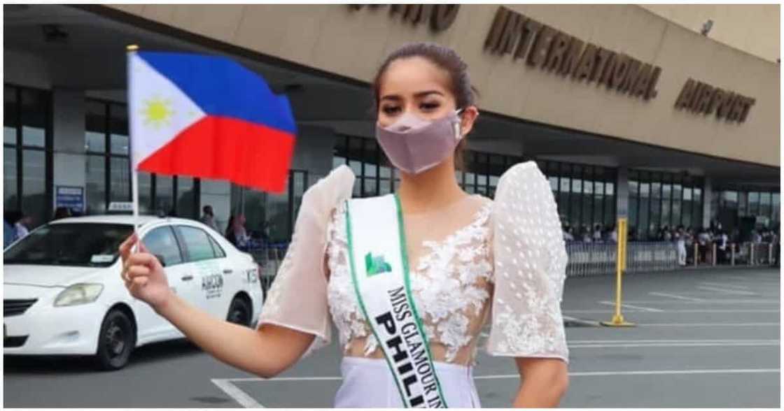 Miss Glamour 2021 sa Mexico, 'di na tuloy; Pambato ng Pilipinas nais nang makauwi Miss Glamour 2021 sa Mexico, 'di na tuloy; Pambato ng Pilipinas nais nang makauwi