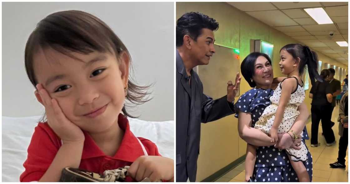 Video ng pagkikita ni Sarina at ng kanyang Ninang Sharon, viral online