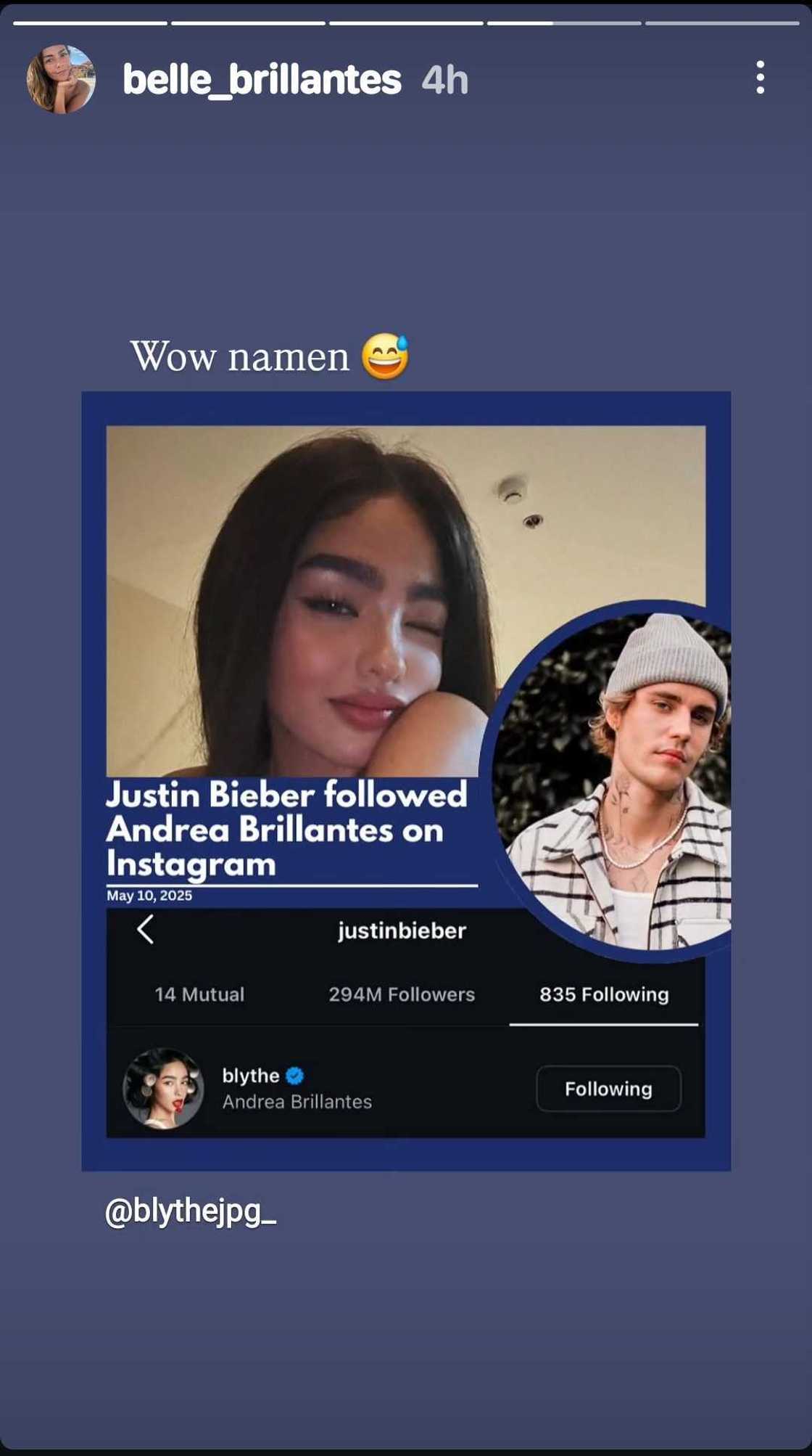 Ina ni Andrea Brillantes, nag-react sa pag-follow ni Justin Bieber sa actress Ina ni Andrea Brillantes, nag-react sa pag-follow ni Justin Bieber sa actress