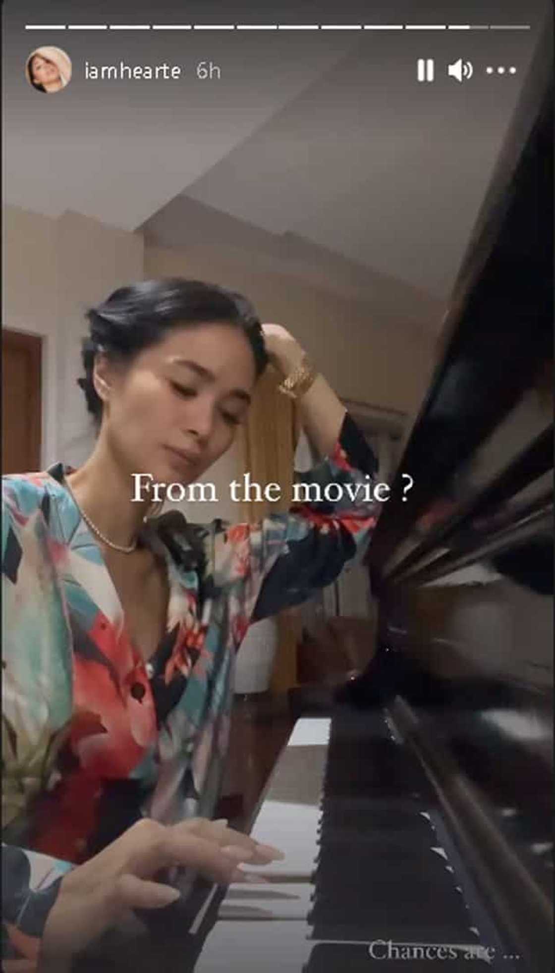 Heart Evangelista, ibinida ang magaling na piano skills niya